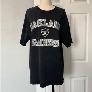 NFL Oakland Raiders T Shirt Size Large